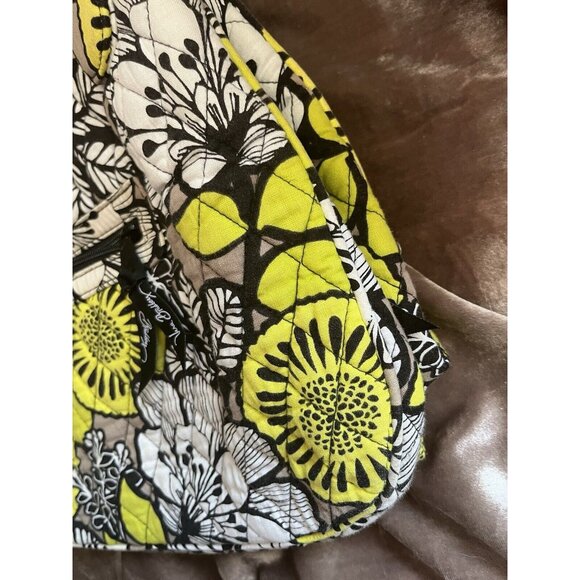 Vera Bradley Retired Emily Satchel Citron Quilted Shoulder Purse NICE SEE PHOTOS - Picture 16 of 16